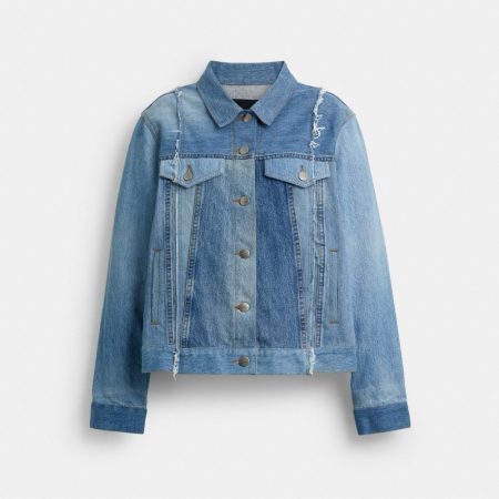 Coach Repurposed Denim Jacket - Preorder — Blue Multi