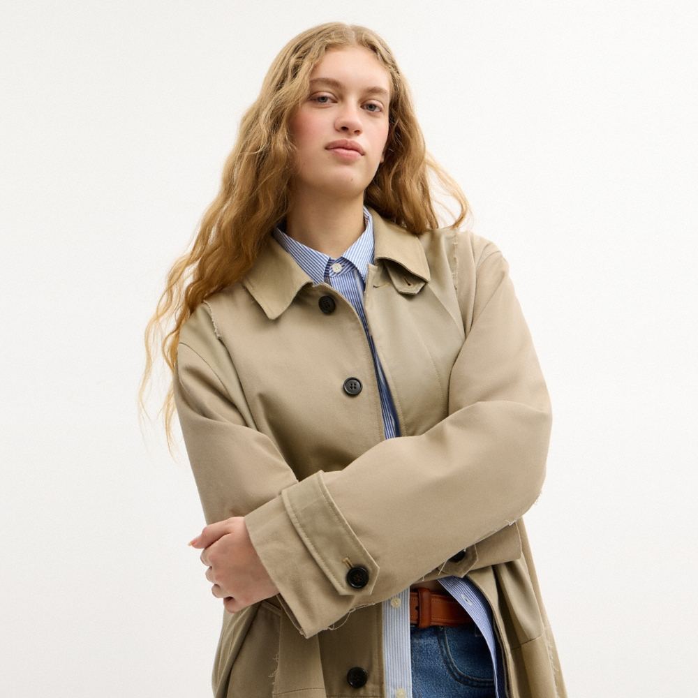 Coach Repurposed Cotton Trench Coat - Preorder
