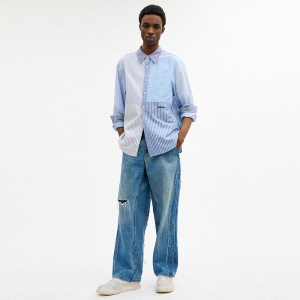 Coach Repurposed Cotton Patchwork Oxford Shirt - Preorder
