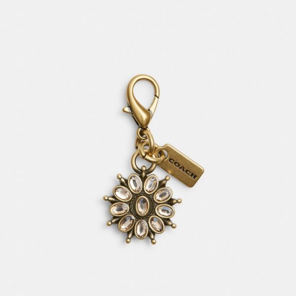 Coach DIY Crystal Flower Charm - Preorder