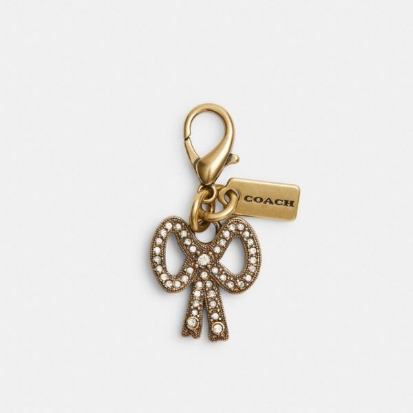 Coach DIY Crystal Bow Charm - Preorder