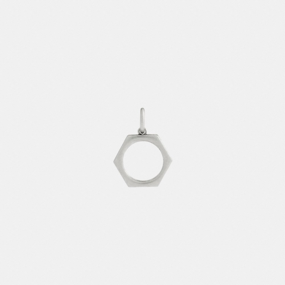 Coach Hex Nut Single Earring - Preorder