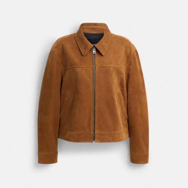 Coach Outlet Suede Jacket - Preorder