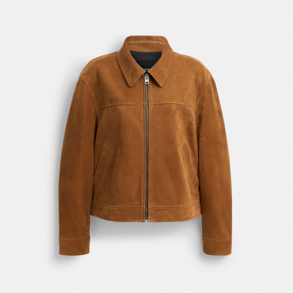 Coach Outlet Suede Jacket - Preorder