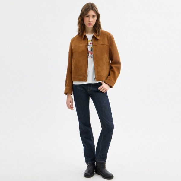 Coach Outlet Suede Jacket - Preorder