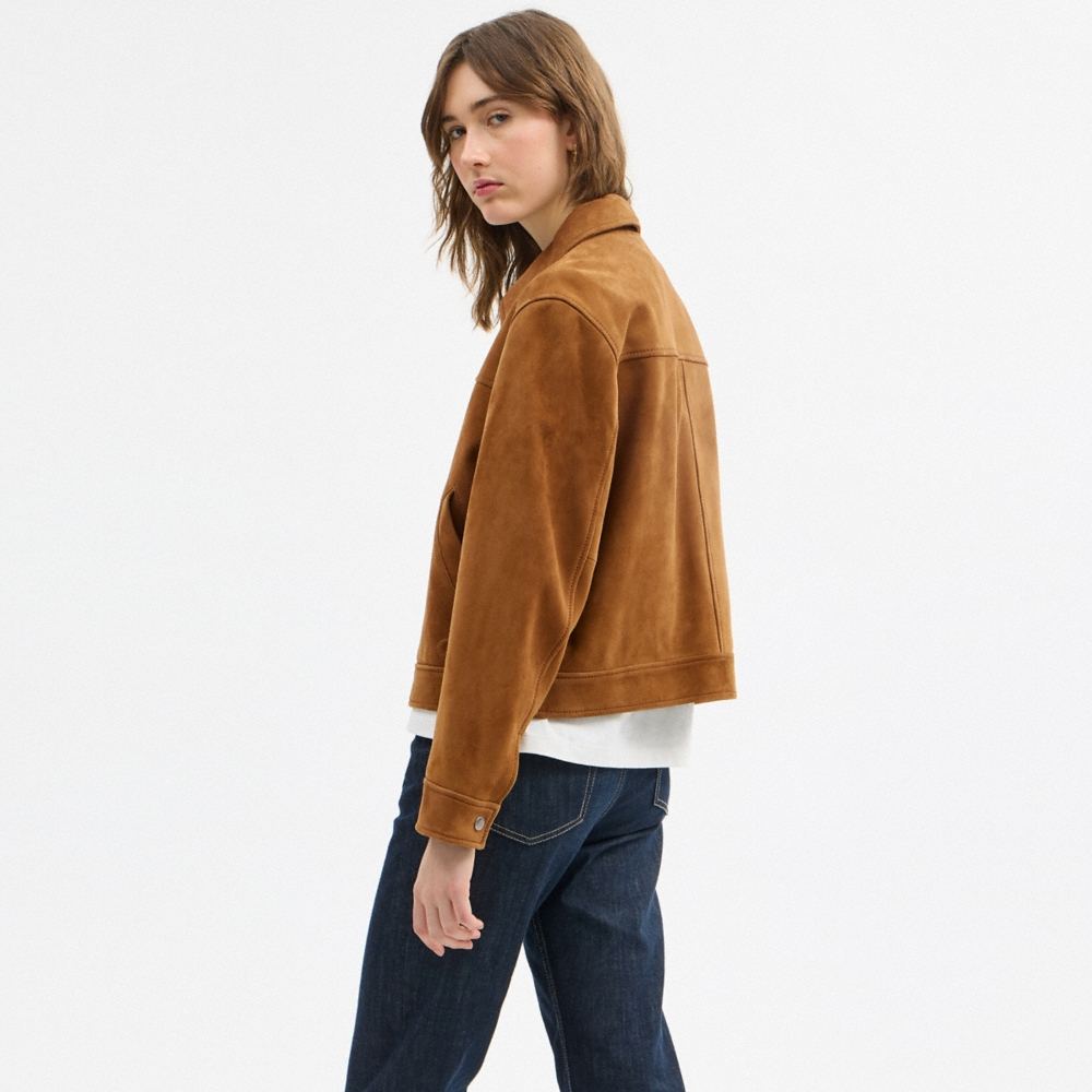 Coach Outlet Suede Jacket - Preorder