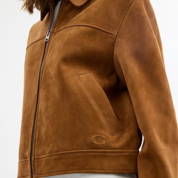 Coach Outlet Suede Jacket - Preorder
