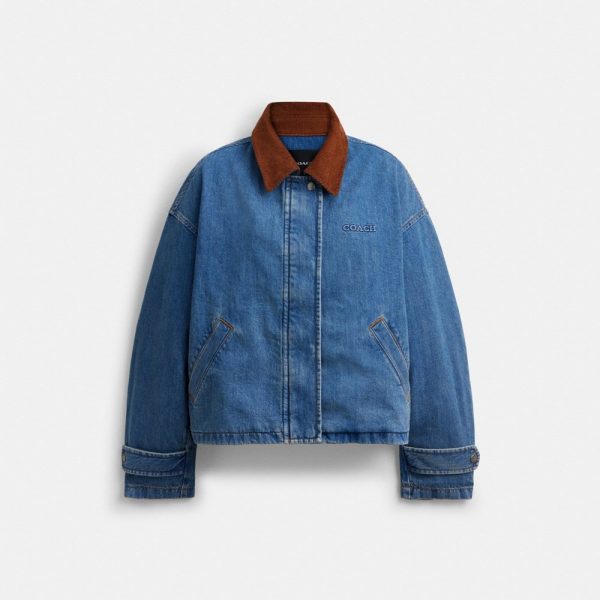 Coach Outlet Denim Barn Jacket - Preorder