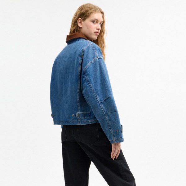 Coach Outlet Denim Barn Jacket - Preorder