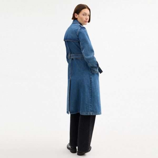 Coach Outlet Denim Long Trench Coat - Preorder