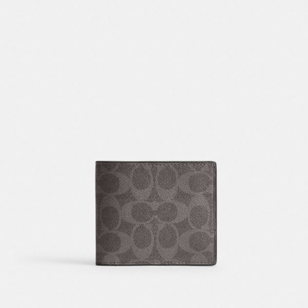 Coach 3-In-1 Wallet In Signature Canvas - Preorder
