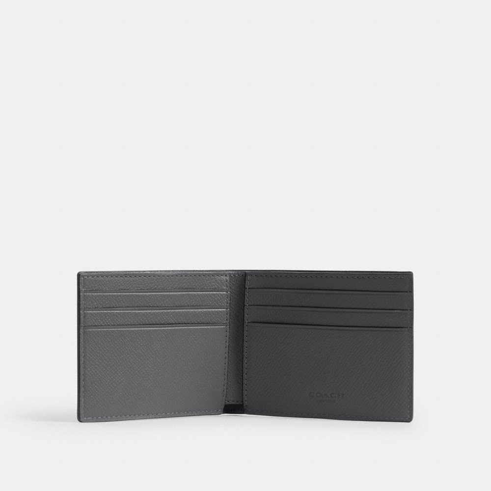Coach Slim Billfold Wallet In Signature Canvas - Preorder