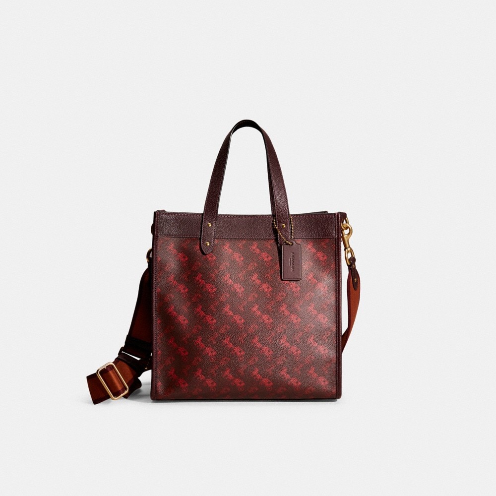Coach Restored Field Tote With Horse And Carriage Print - Preorder