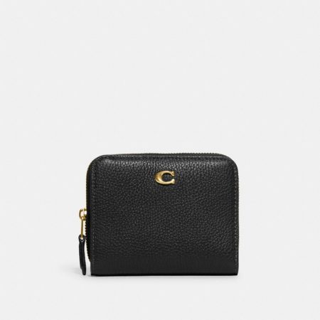 Coach Outlet Essential Billfold Wallet - Preorder — Brass/Black