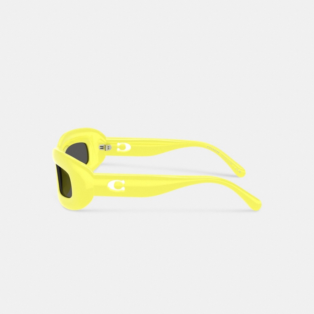 Coach Outlet Chunky Narrow Rectangle Sunglasses - Preorder