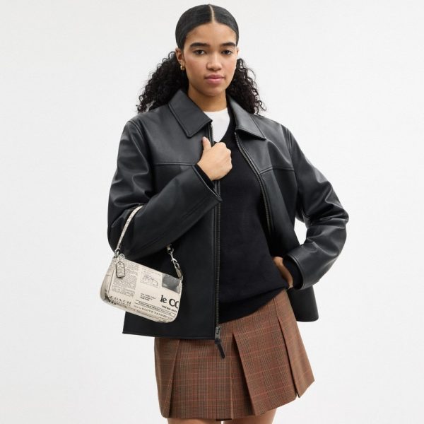 Coach Outlet Nolita 19 With Newspaper Print - Preorder