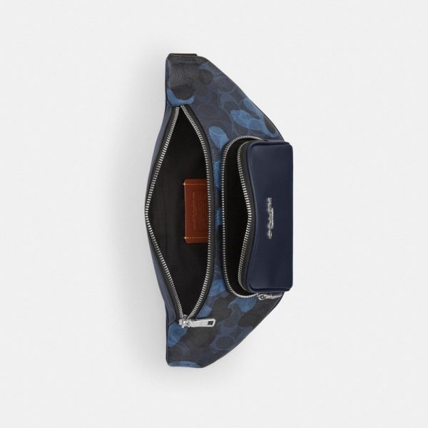 Coach Outlet Racer Small Belt Bag In Signature Camo Print - Preorder