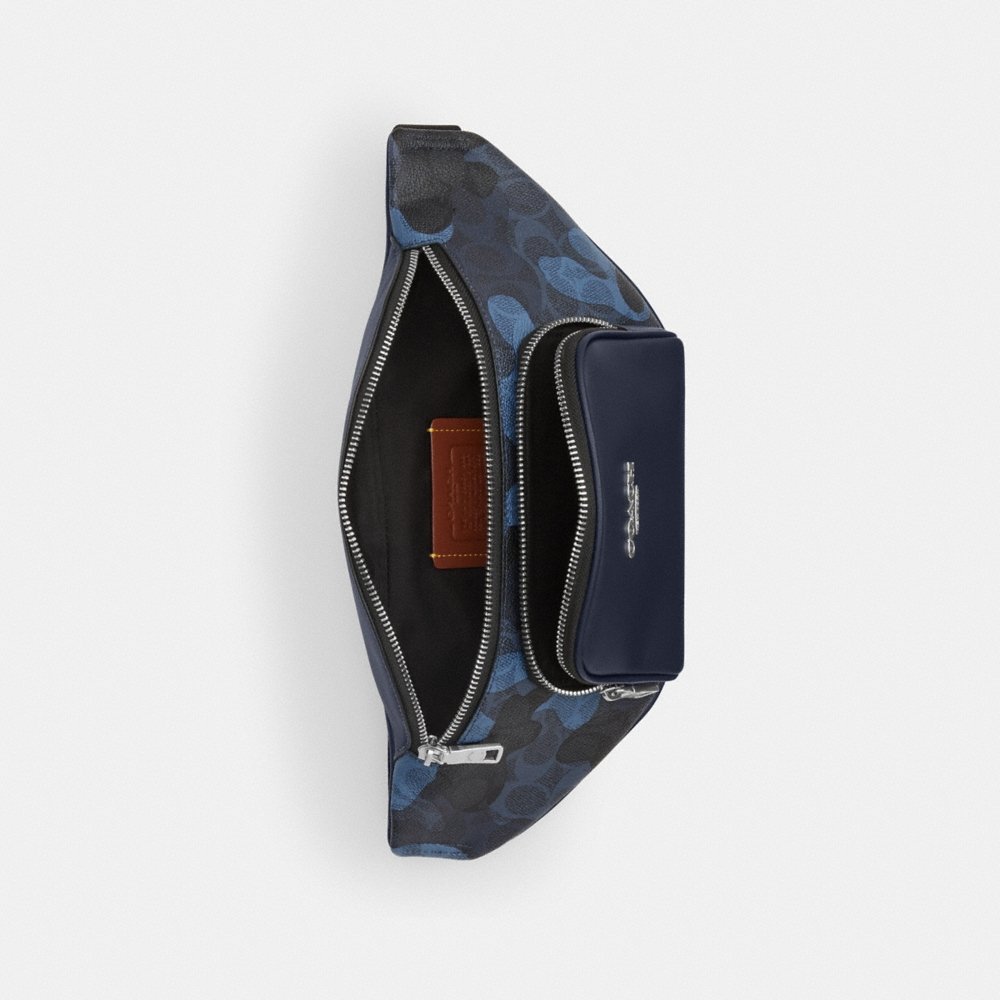 Coach Outlet Racer Small Belt Bag In Signature Camo Print - Preorder