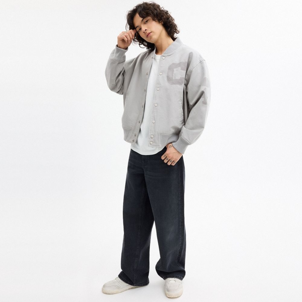 Coach Outlet Canvas Varsity Jacket - Preorder