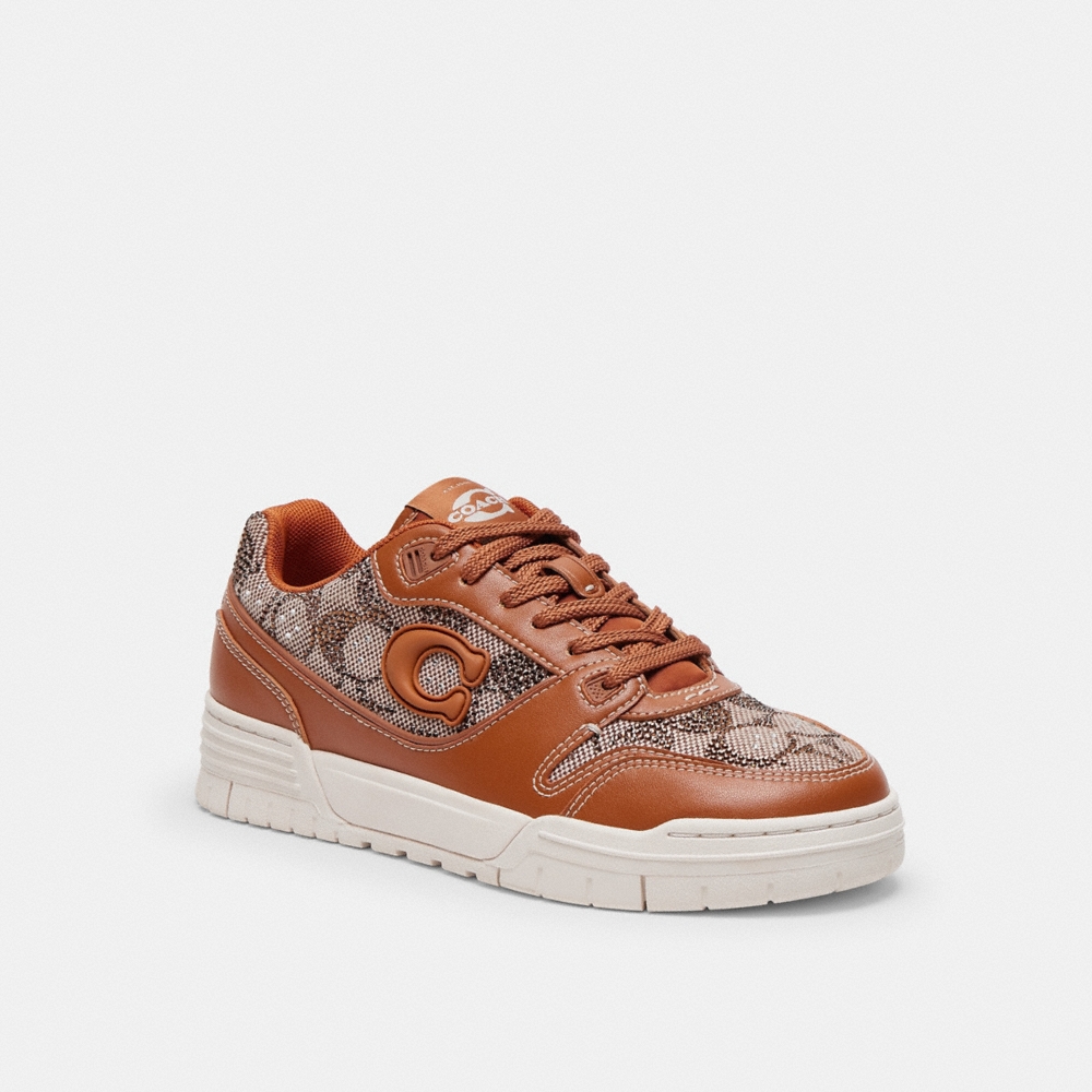 Coach Outlet Soho Sneaker In Crystal Signature Jacquard - Preorder