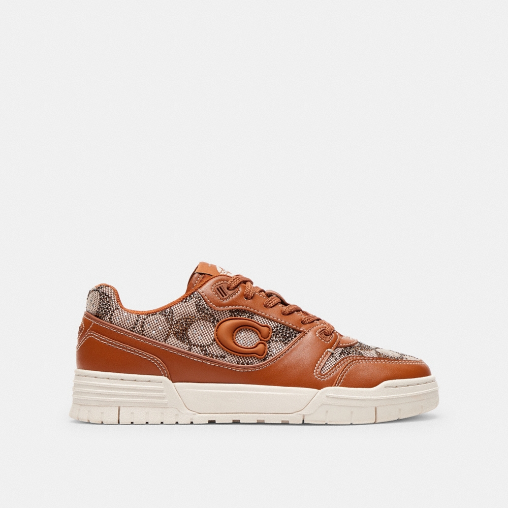 Coach Outlet Soho Sneaker In Crystal Signature Jacquard - Preorder