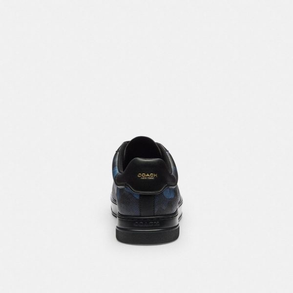 Coach Outlet High Line Sneaker In Signature Canvas With Camo Print - Preorder