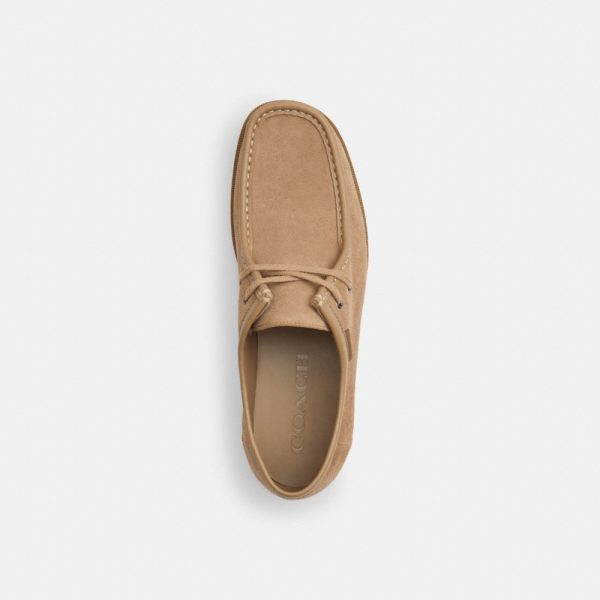 Coach Outlet Chukka Shoe With Signature Canvas - Preorder