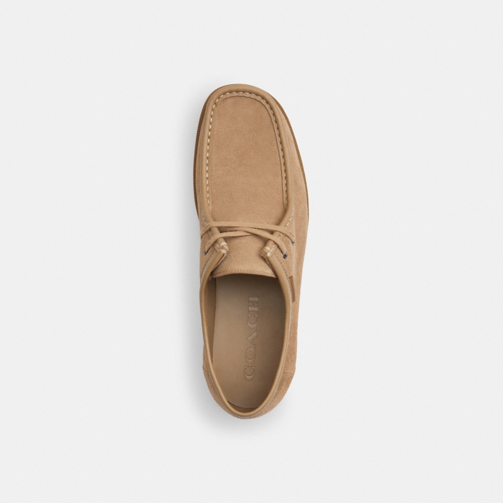 Coach Outlet Chukka Shoe With Signature Canvas - Preorder