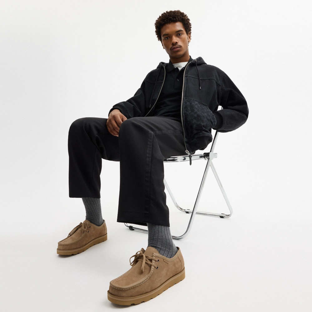 Coach Outlet Chukka Shoe With Signature Canvas - Preorder