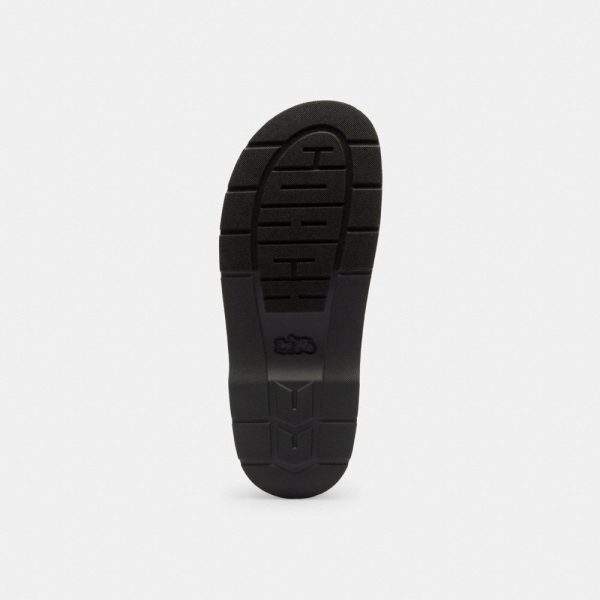 Coach Outlet Sculpted C Platform Clog In Loved Denim - Preorder