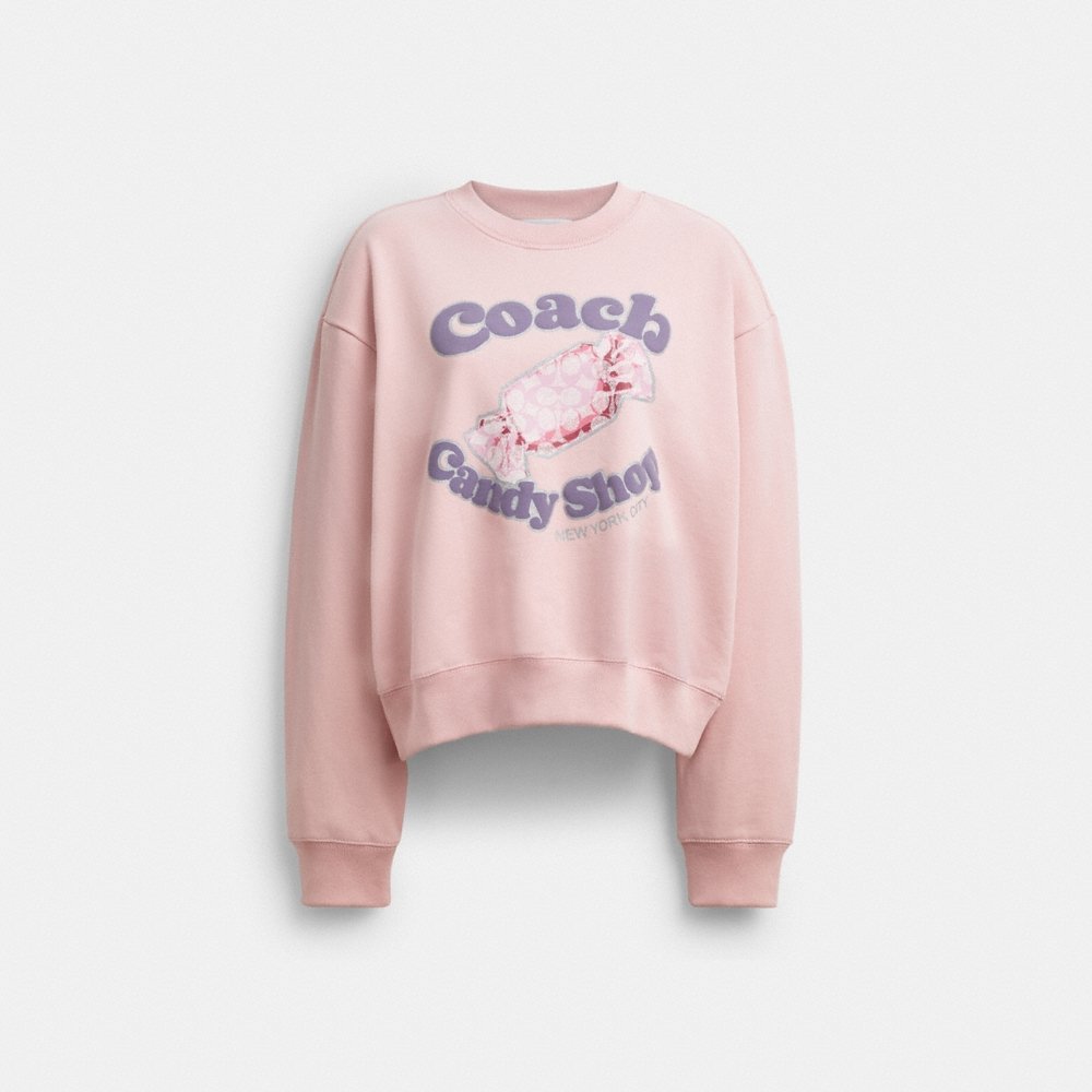 Coach Outlet Candy Shop Crewneck Sweatshirt - Preorder