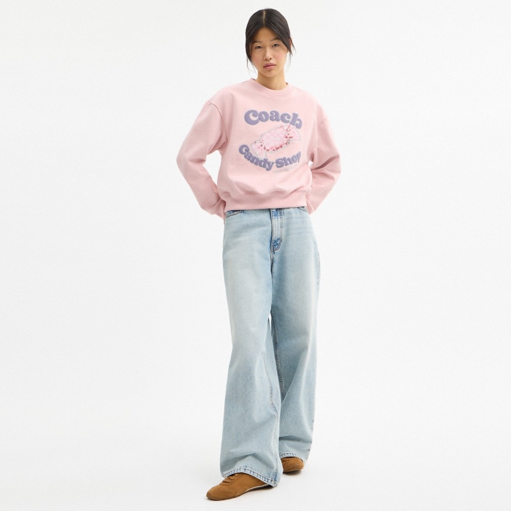 Coach Outlet Candy Shop Crewneck Sweatshirt - Preorder