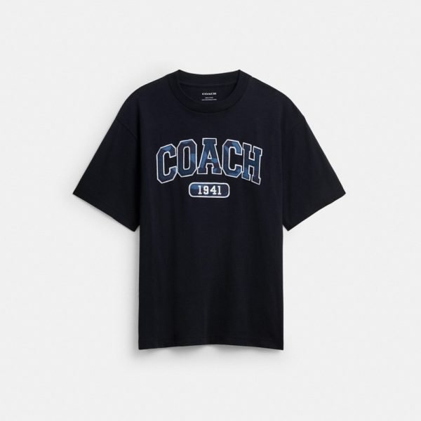 Coach Outlet Camo Relaxed T-Shirt In Organic Cotton - Preorder