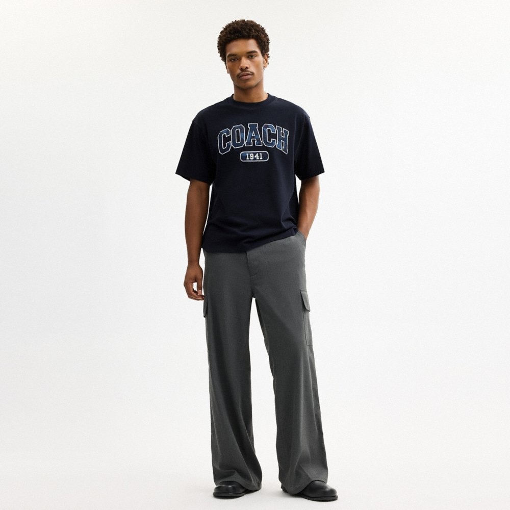 Coach Outlet Camo Relaxed T-Shirt In Organic Cotton - Preorder