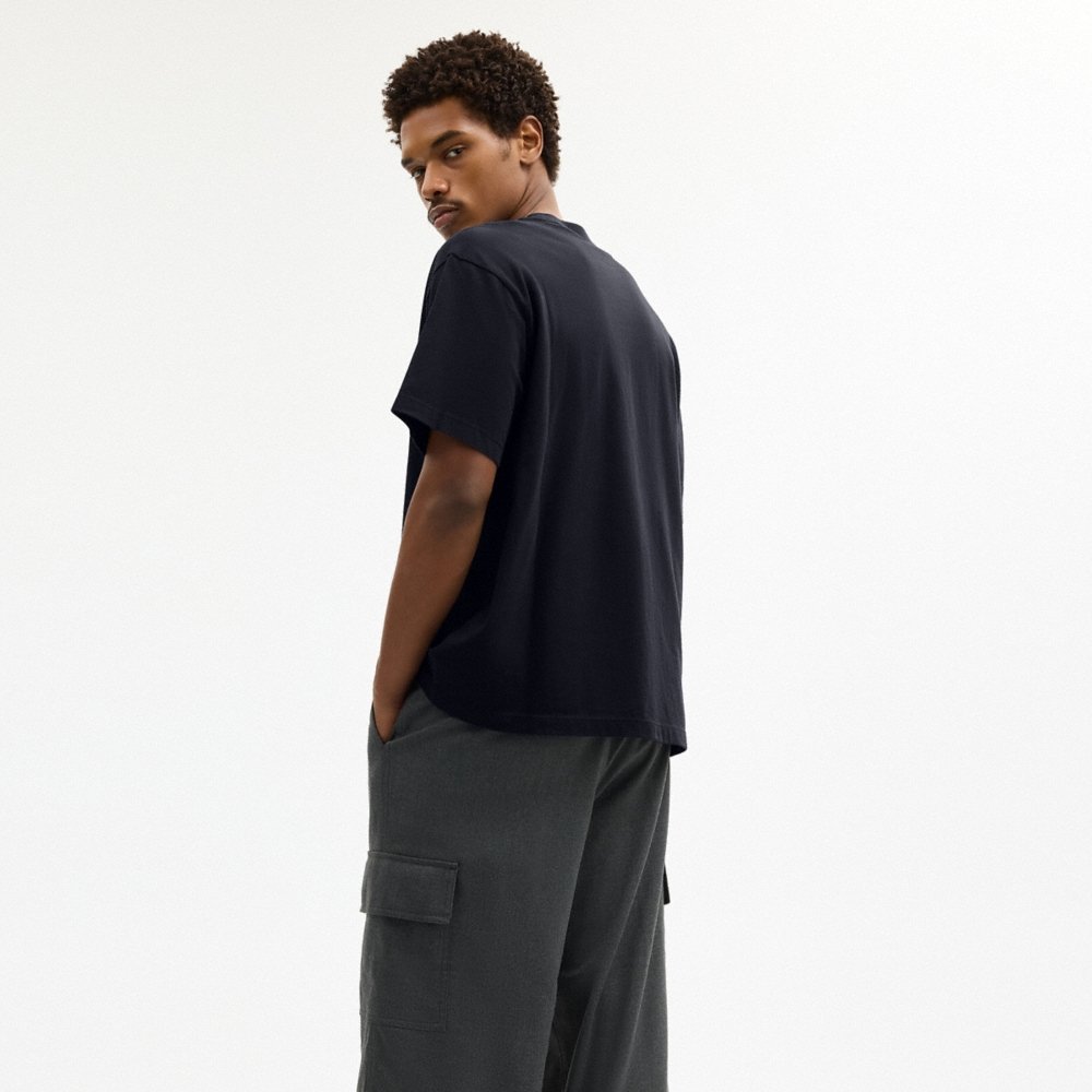 Coach Outlet Camo Relaxed T-Shirt In Organic Cotton - Preorder