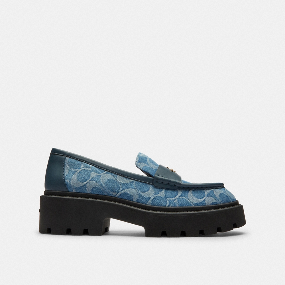 Coach Outlet Lucy Lug Sole In Signature Denim - Preorder