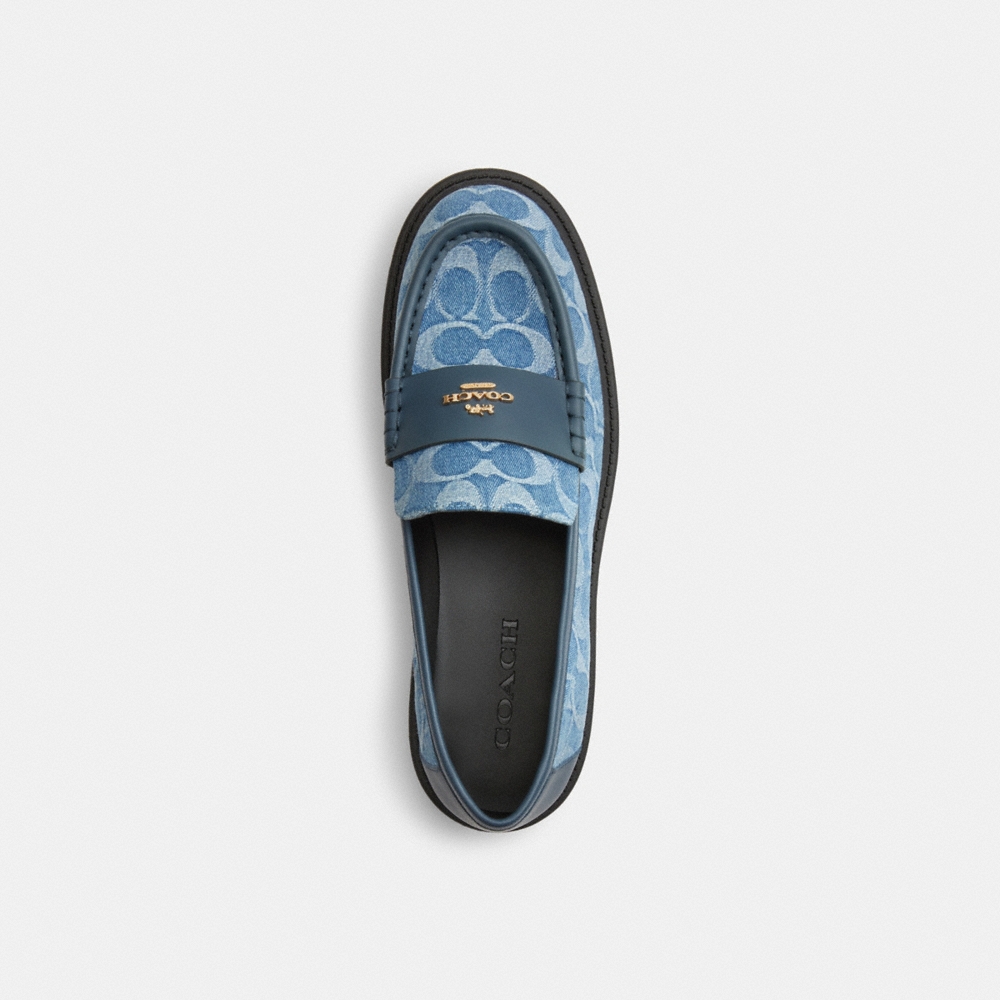 Coach Outlet Lucy Lug Sole In Signature Denim - Preorder
