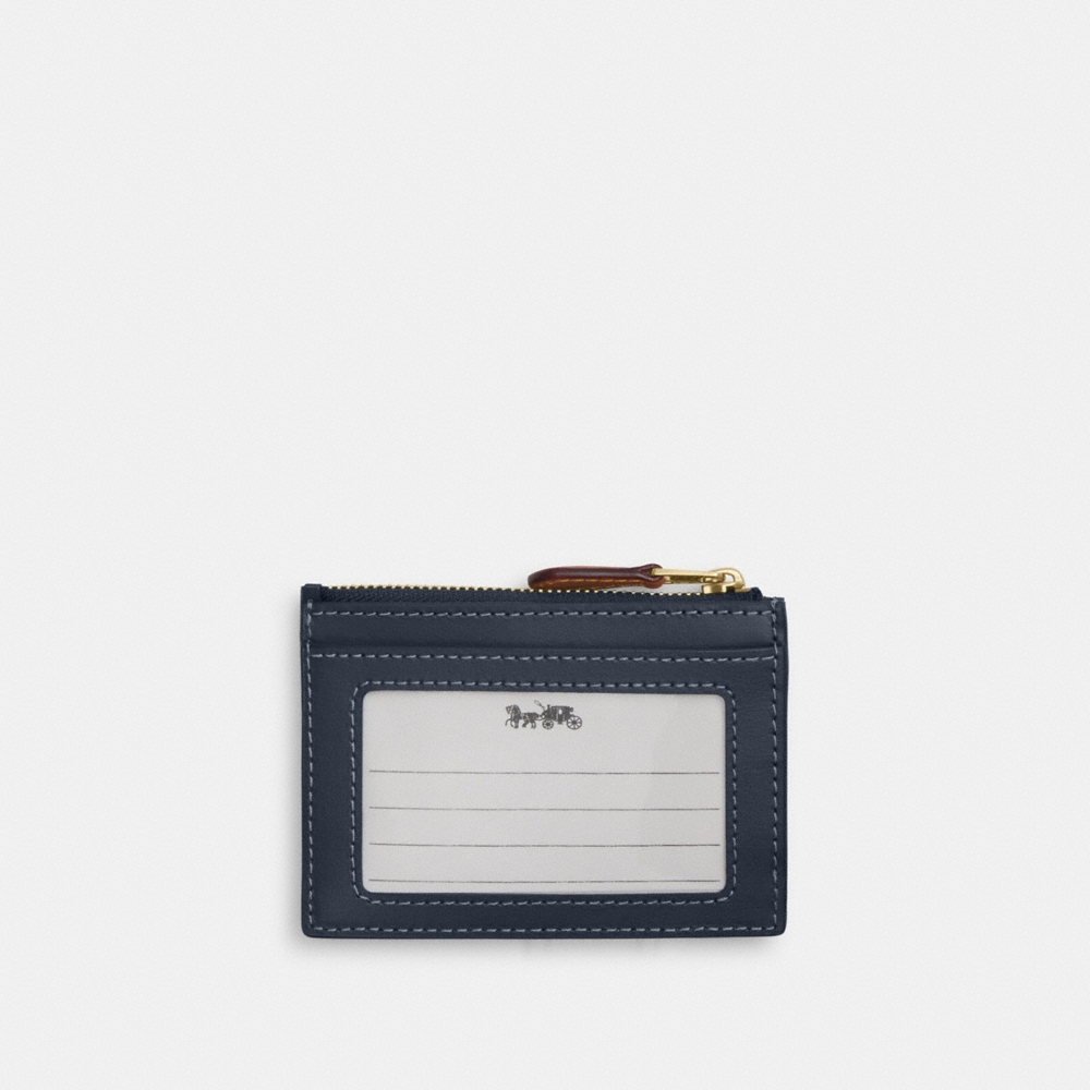 Coach Outlet Mini Skinny ID Case In Signature Denim - Preorder