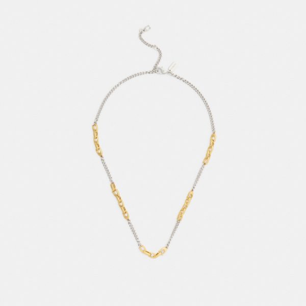 Coach Outlet Linked C Necklace - Preorder
