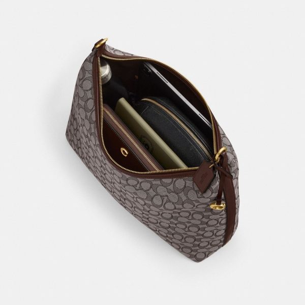 Coach Outlet Juliet Shoulder Bag 38 In Signature Jacquard - Preorder
