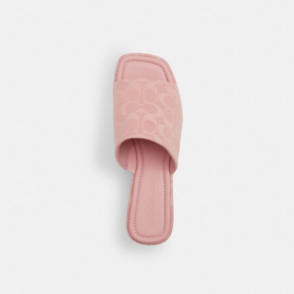 Coach Outlet Phoebe Platform Sandal In Signature Denim - Preorder
