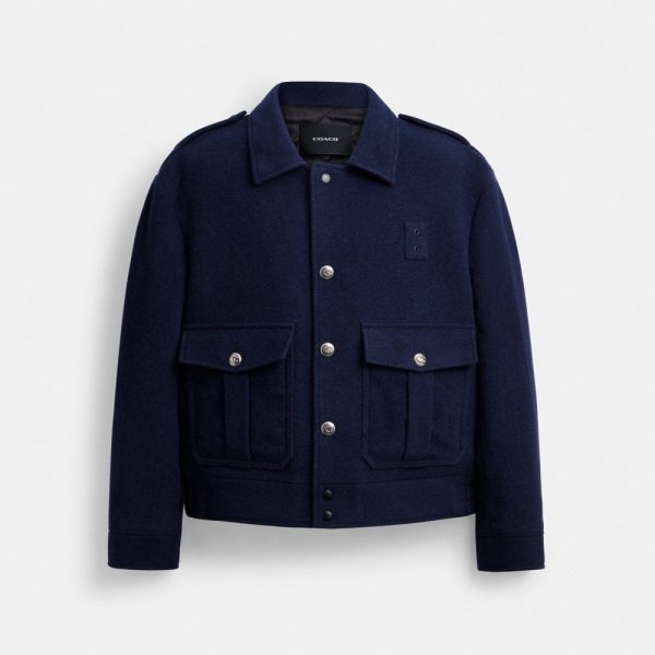 Coach Outlet Short Wool Jacket - Preorder