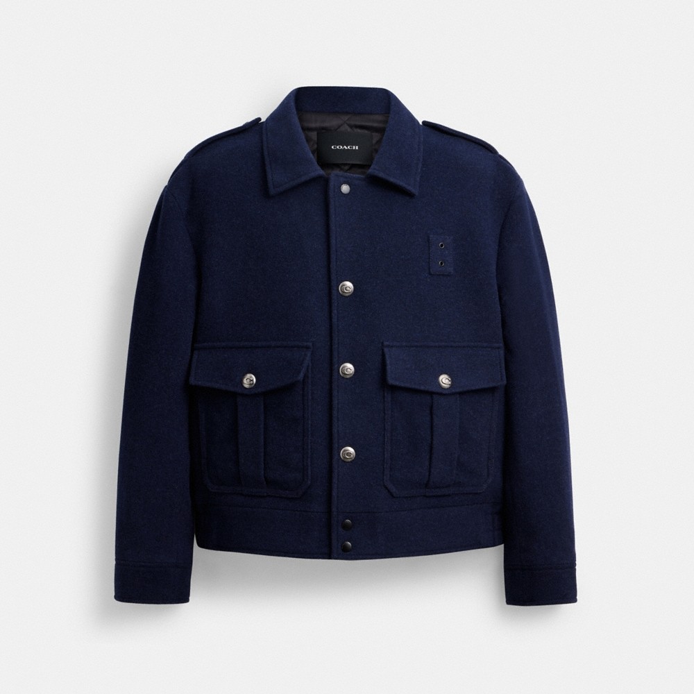 Coach Outlet Short Wool Jacket - Preorder