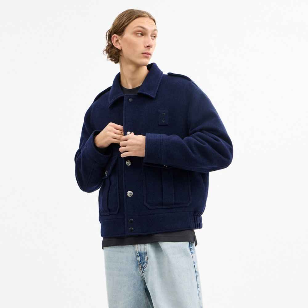 Coach Outlet Short Wool Jacket - Preorder