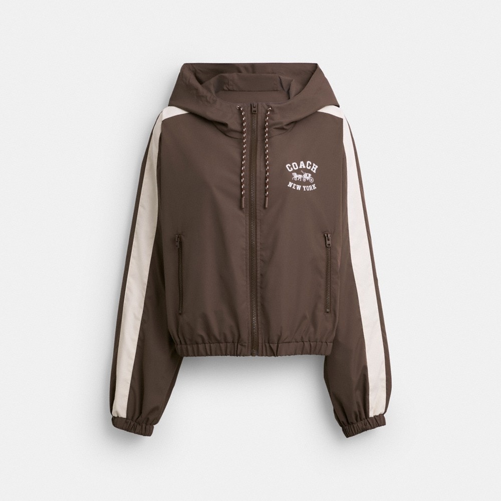 Coach Outlet Colorblock Windbreaker In Recycled Polyester - Preorder
