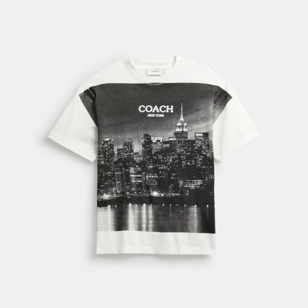 Coach Outlet Postcard Relaxed T-Shirt - Preorder