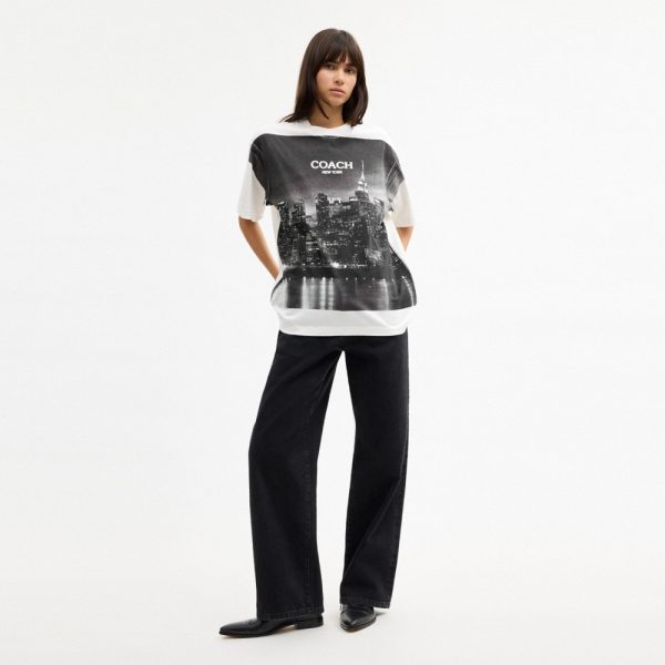 Coach Outlet Postcard Relaxed T-Shirt - Preorder