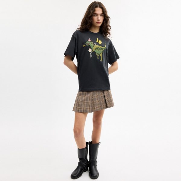 Coach Outlet Rexy 10th Birthday Relaxed T-Shirt In Organic Cotton - Preorder