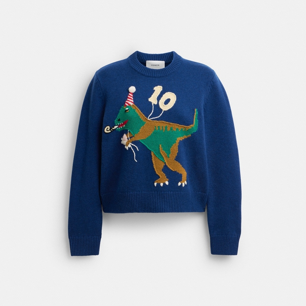 Coach Outlet Rexy 10th Birthday Crewneck Sweater - Preorder