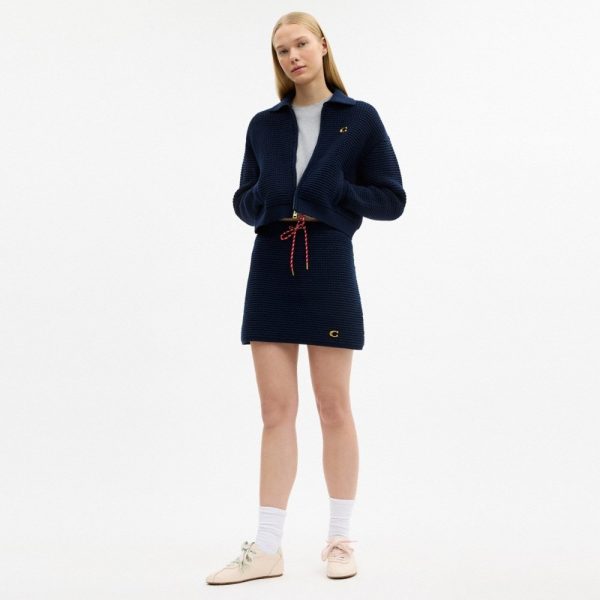 Coach Outlet Textured Knit Skirt - Preorder